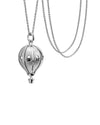 Collana leBebé I Suonamore Ciondolo " Le Mongolfiere" in argento collana lunghezza 100 cm  - SNM053