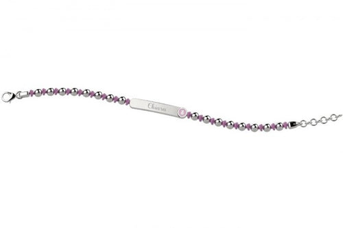 Bracciale Bolas Targ. Ag 925 con nodini e perline NAN0115 - orlandogioielleria.com