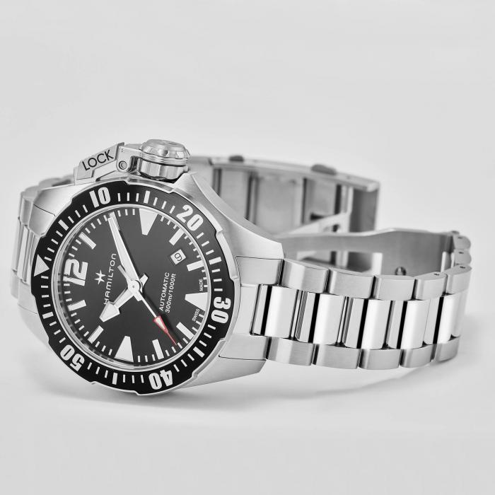 Khaki Navy Frogman Auto H77605135 - orlandogioielleria.com